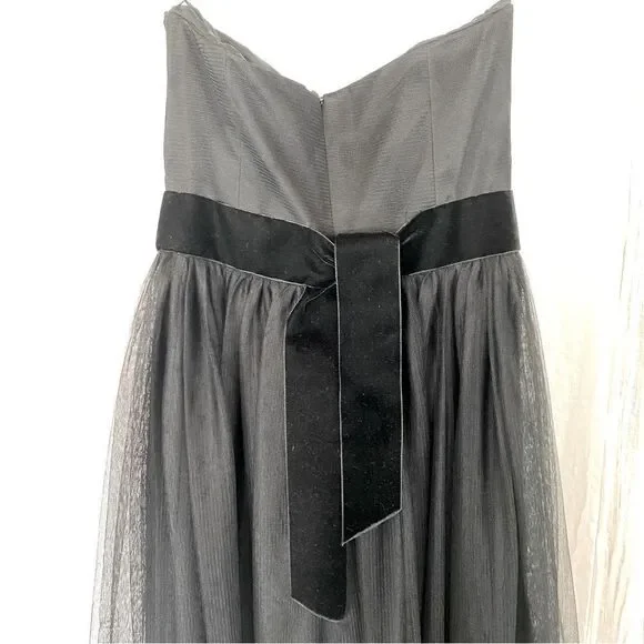vera wang strapless black dress SIR main image 0